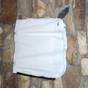 Slazenger white golf skort